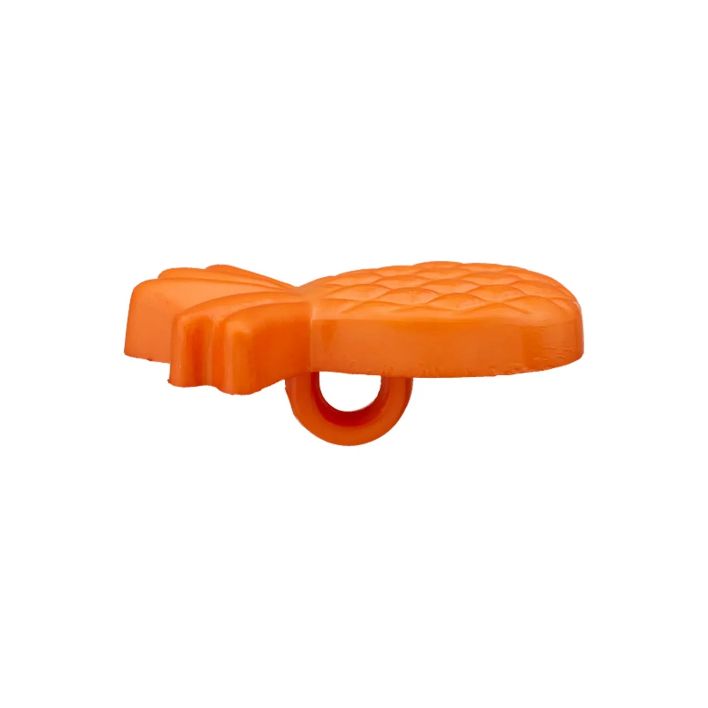 Polyester button shank, Pineapple, 19mm