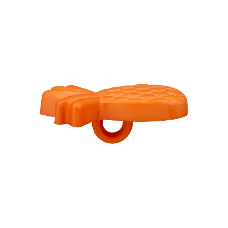 Polyester button shank, Pineapple, 19mm