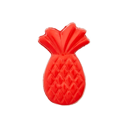 Polyester button shank, Pineapple, 19mm