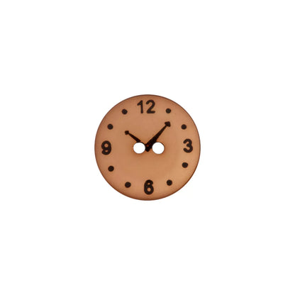 Polyester button 2-holes Clock, 15mm