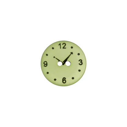 Polyester button 2-holes Clock, 15mm