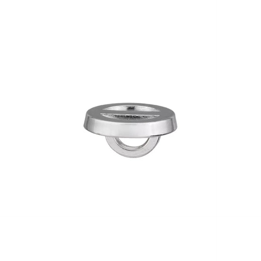 Metal button shank, Blouse, 10mm