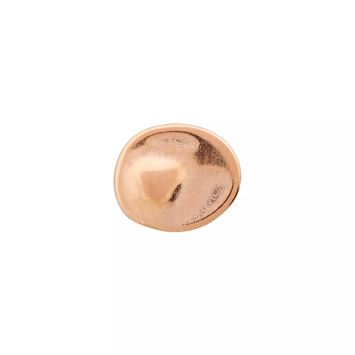 Metal button shank Gold, Silver 11mm