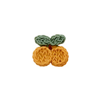Polyester button shank, Cherry, 15mm