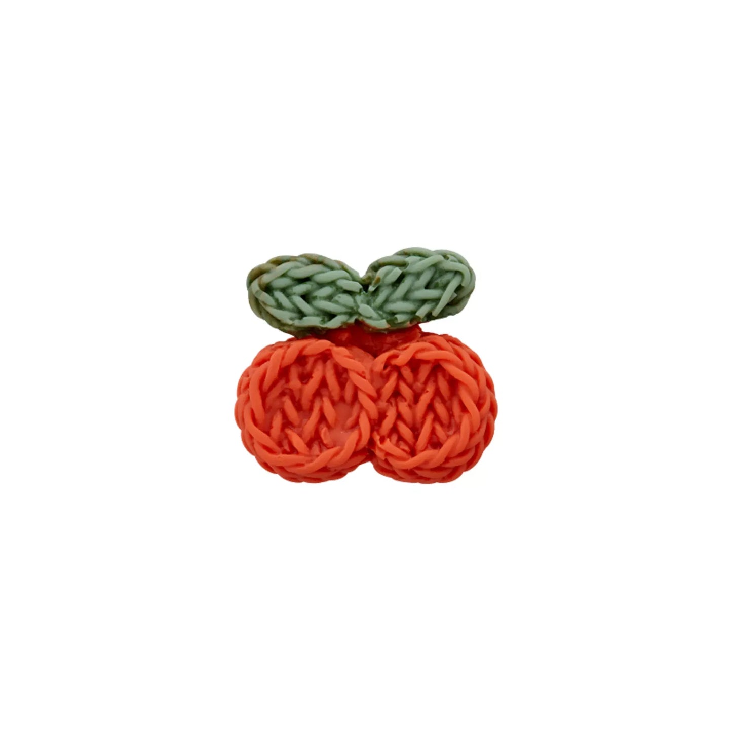 Polyester button shank, Cherry, 15mm