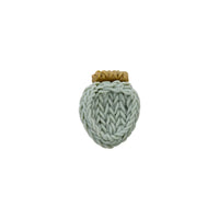 Polyester button shank, Strawberry, 15mm