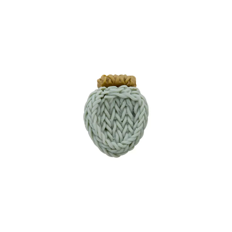 Polyester button shank, Strawberry, 15mm