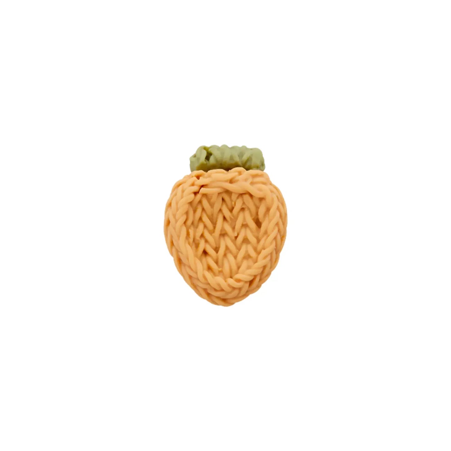 Polyester button shank, Strawberry, 15mm