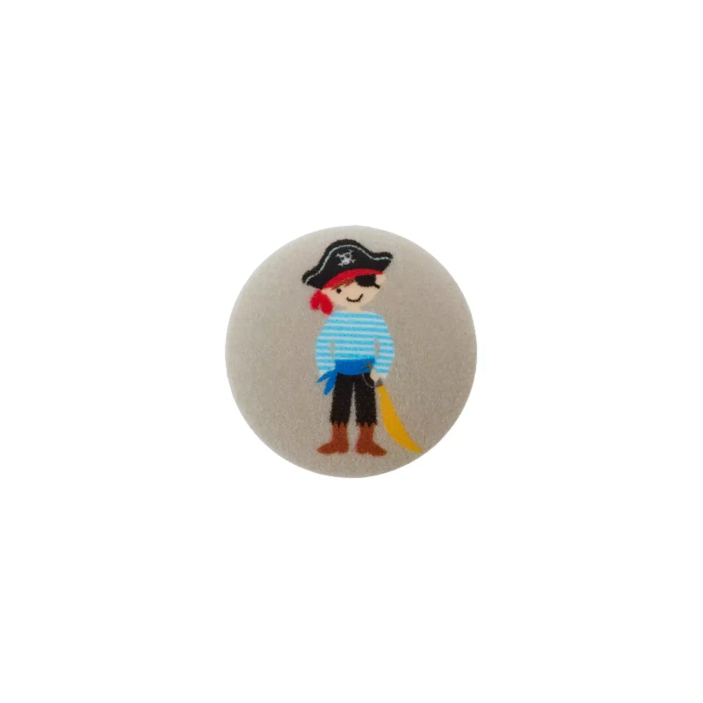 Polyester button shank Pirate 18mm