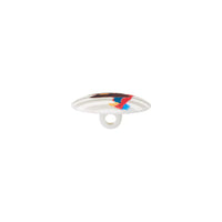 Polyester button shank Pirate 18mm