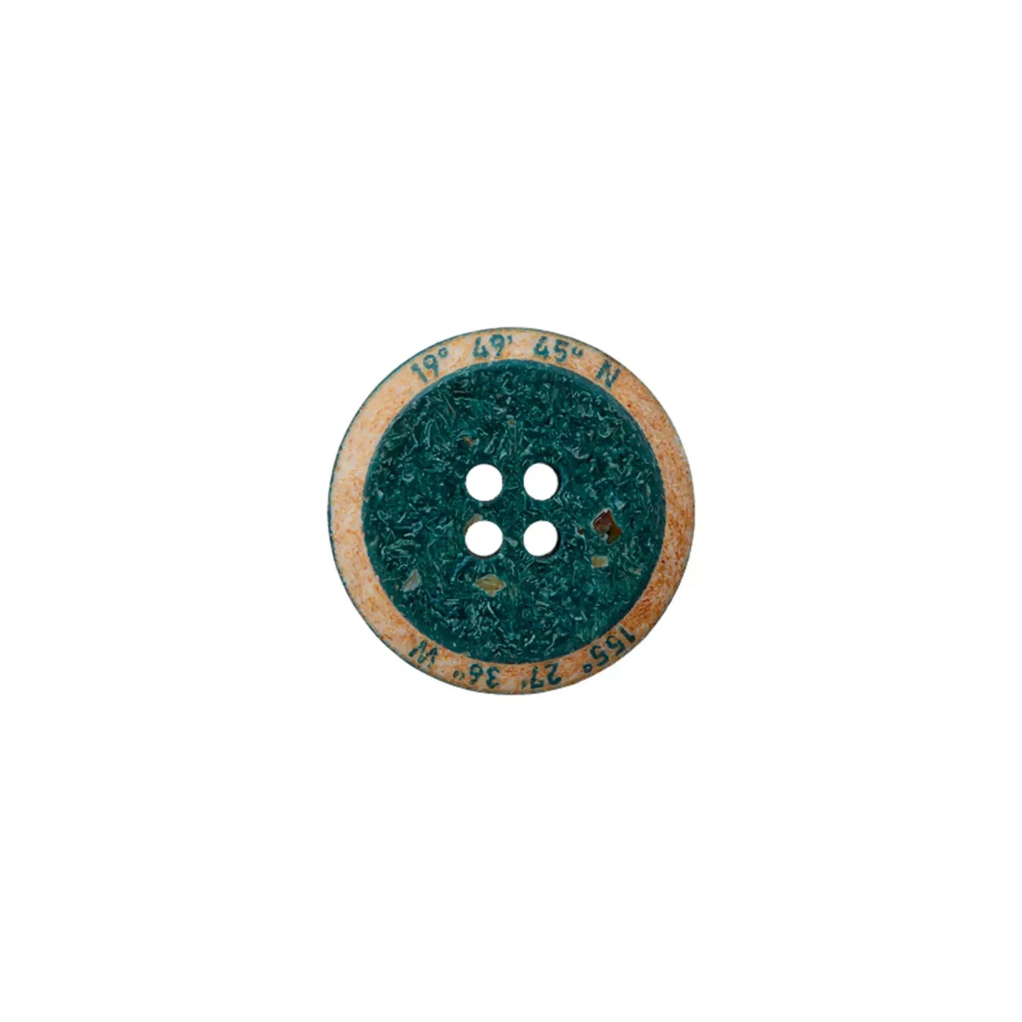 Polyester button 4-holes 18mm,23mm