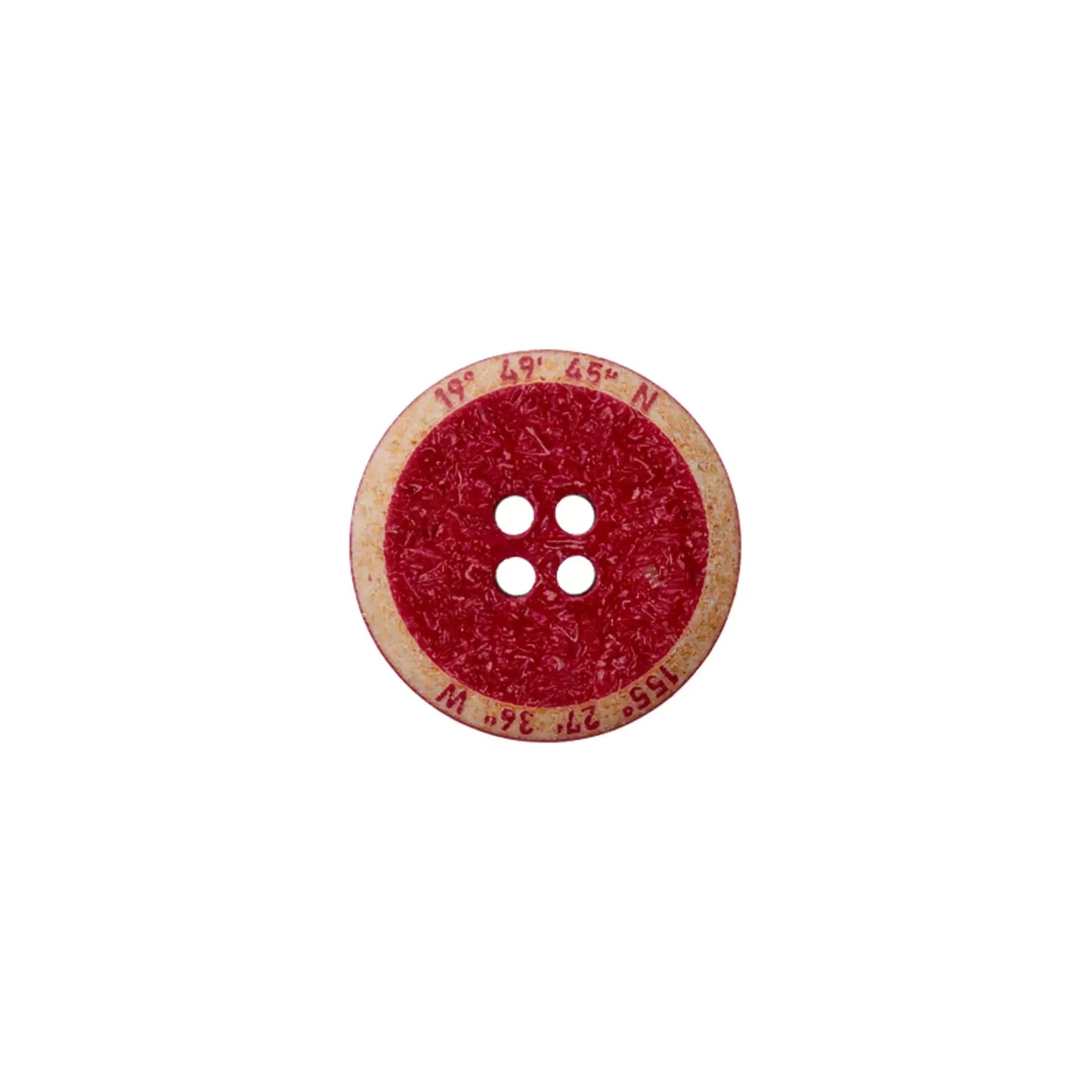 Polyester button 4-holes 18mm,23mm