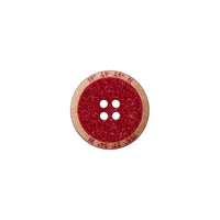 Polyester button 4-holes 18mm,23mm