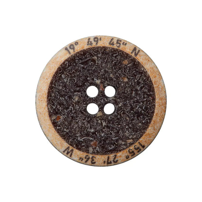 Polyester button 4-holes 18mm,23mm
