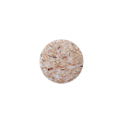 Coconut/polyester button shank recycled 15mm, 20mm