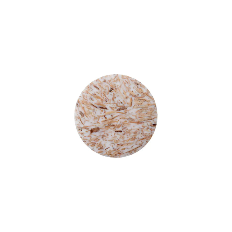 Coconut/polyester button shank recycled 15mm, 20mm