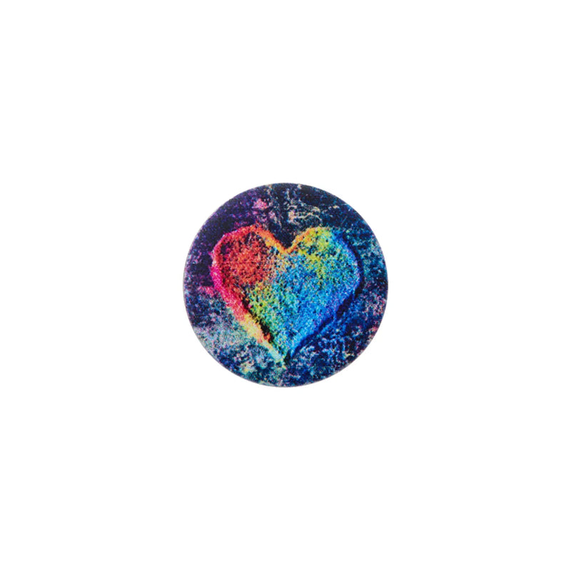 Metal jeans button, Assortment with different motifs, 17mm