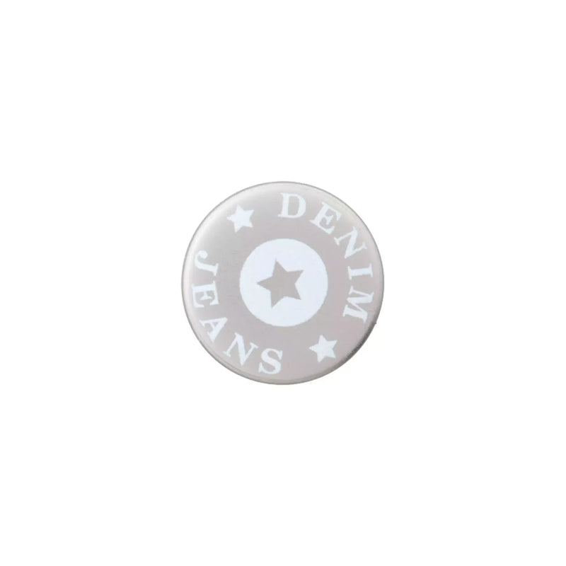 Metal jeans button for screwing 17mm