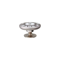 Metal jeans button for screwing 17mm