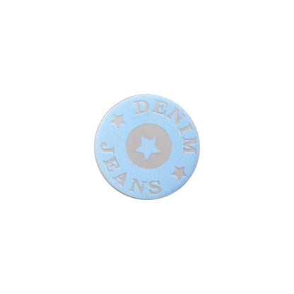 Metal jeans button for screwing 17mm