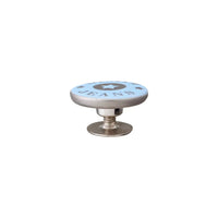 Metal jeans button for screwing 17mm