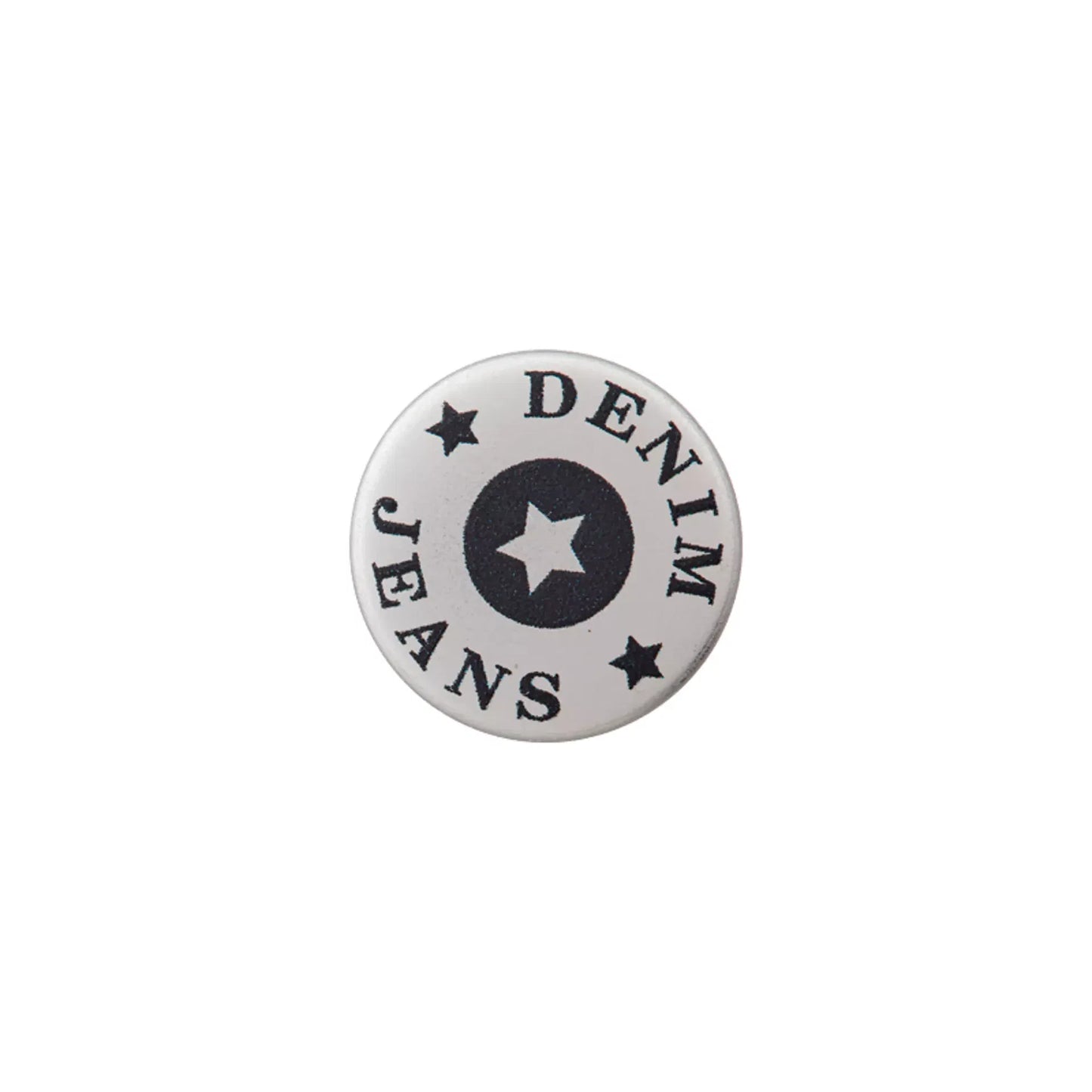 Metal jeans button for screwing 17mm