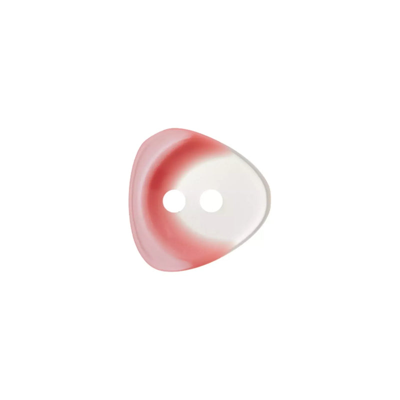 Polyester button 2-holes Triangle 15mm
