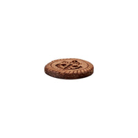 Coconut button 2-holes, Anchor 11mm,12mm,15mm