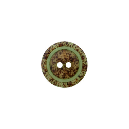 Coffee/Polyester button 2-holes 15mm, 20mm, 25mm