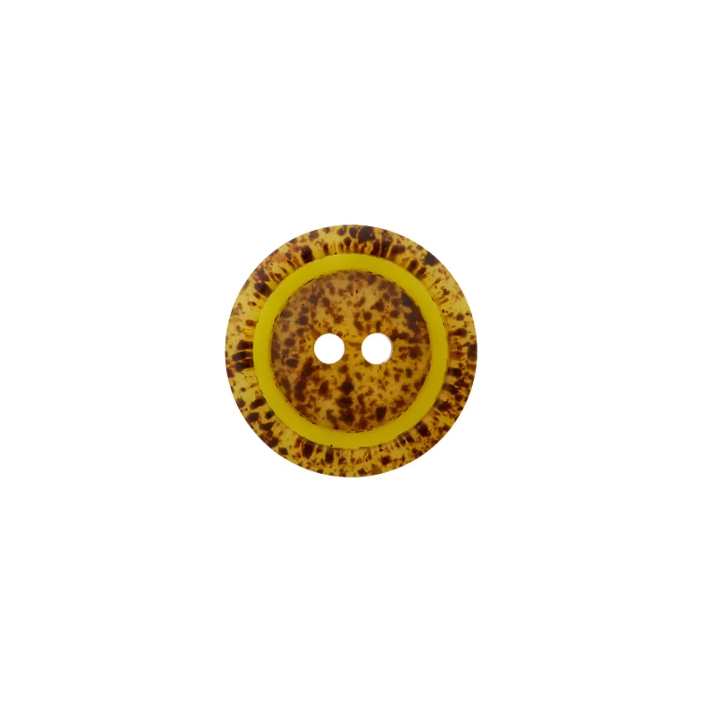 Coffee/Polyester button 2-holes 15mm, 20mm, 25mm