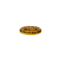 Coffee/Polyester button 2-holes 15mm, 20mm, 25mm