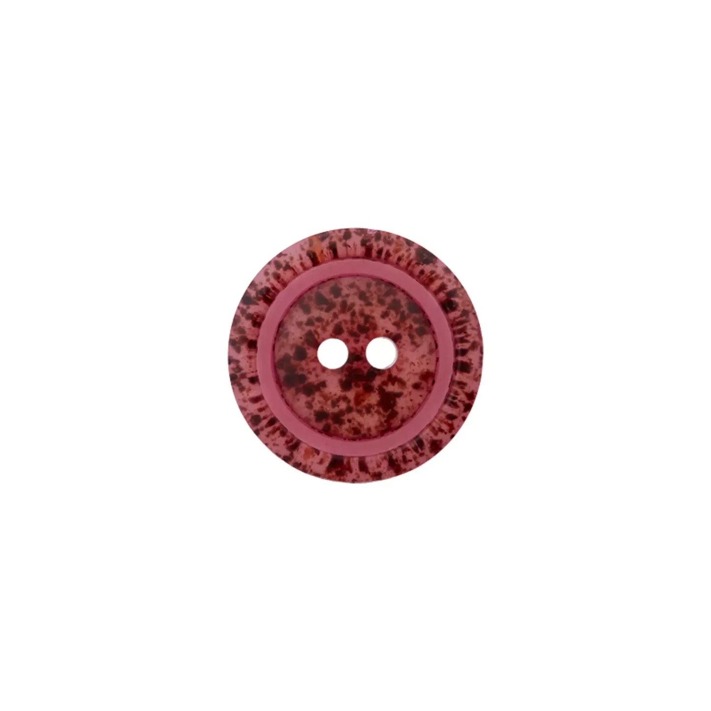 Coffee/Polyester button 2-holes 15mm, 20mm, 25mm