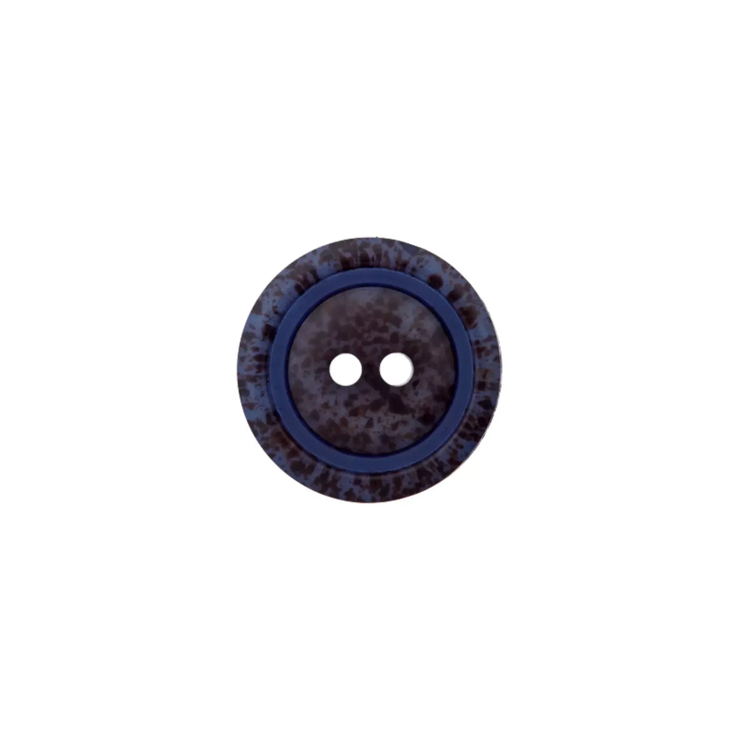 Coffee/Polyester button 2-holes 15mm, 20mm, 25mm
