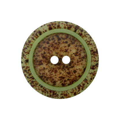 Coffee/Polyester button 2-holes 15mm, 20mm, 25mm
