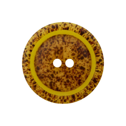 Coffee/Polyester button 2-holes 15mm, 20mm, 25mm