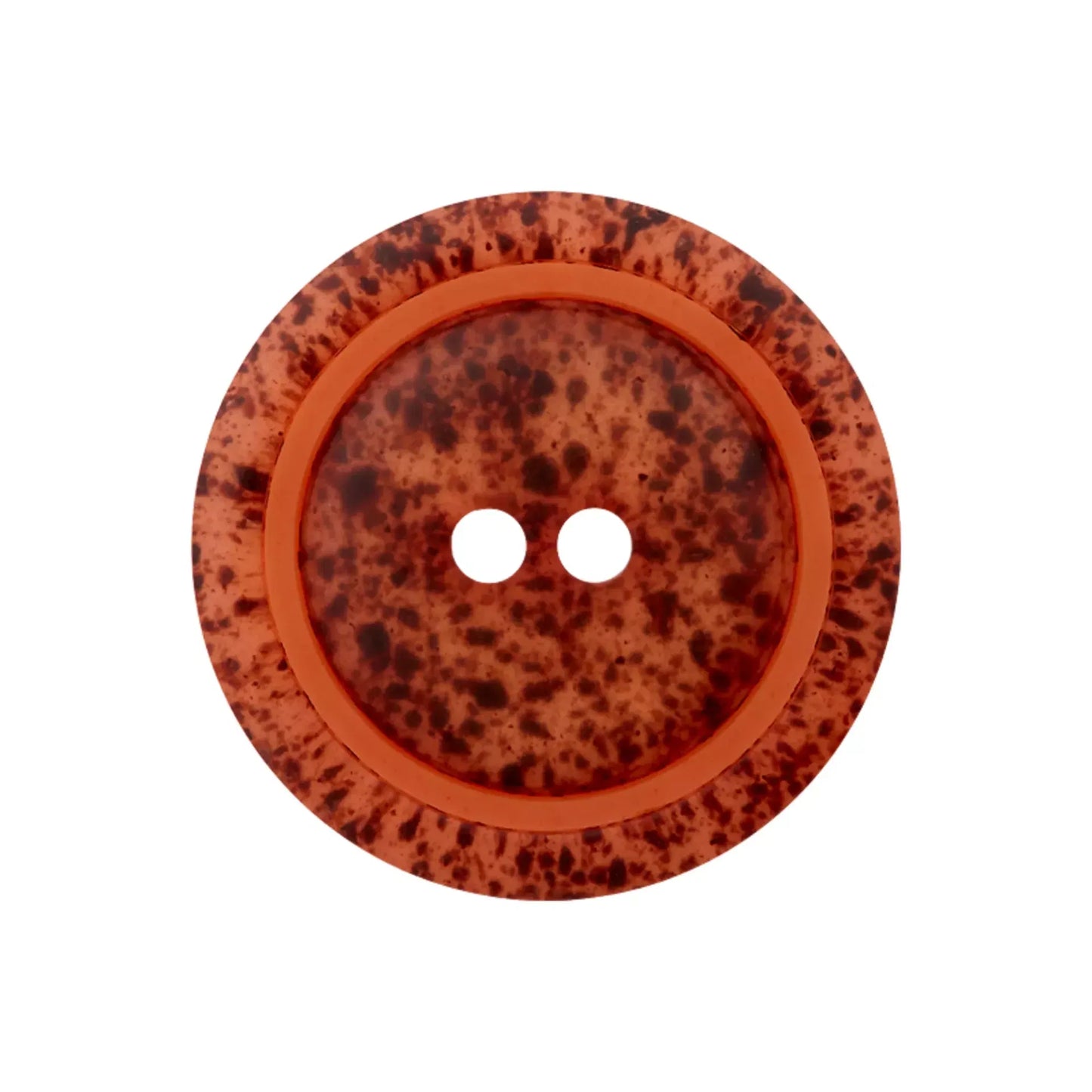 Coffee/Polyester button 2-holes 15mm, 20mm, 25mm