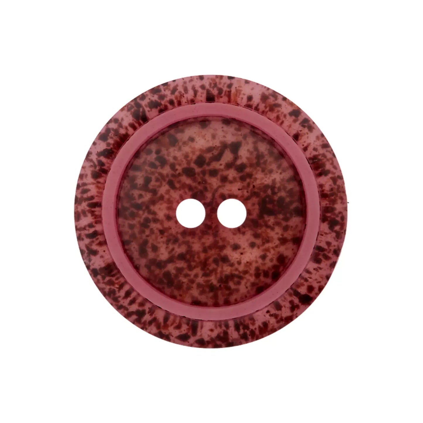 Coffee/Polyester button 2-holes 15mm, 20mm, 25mm
