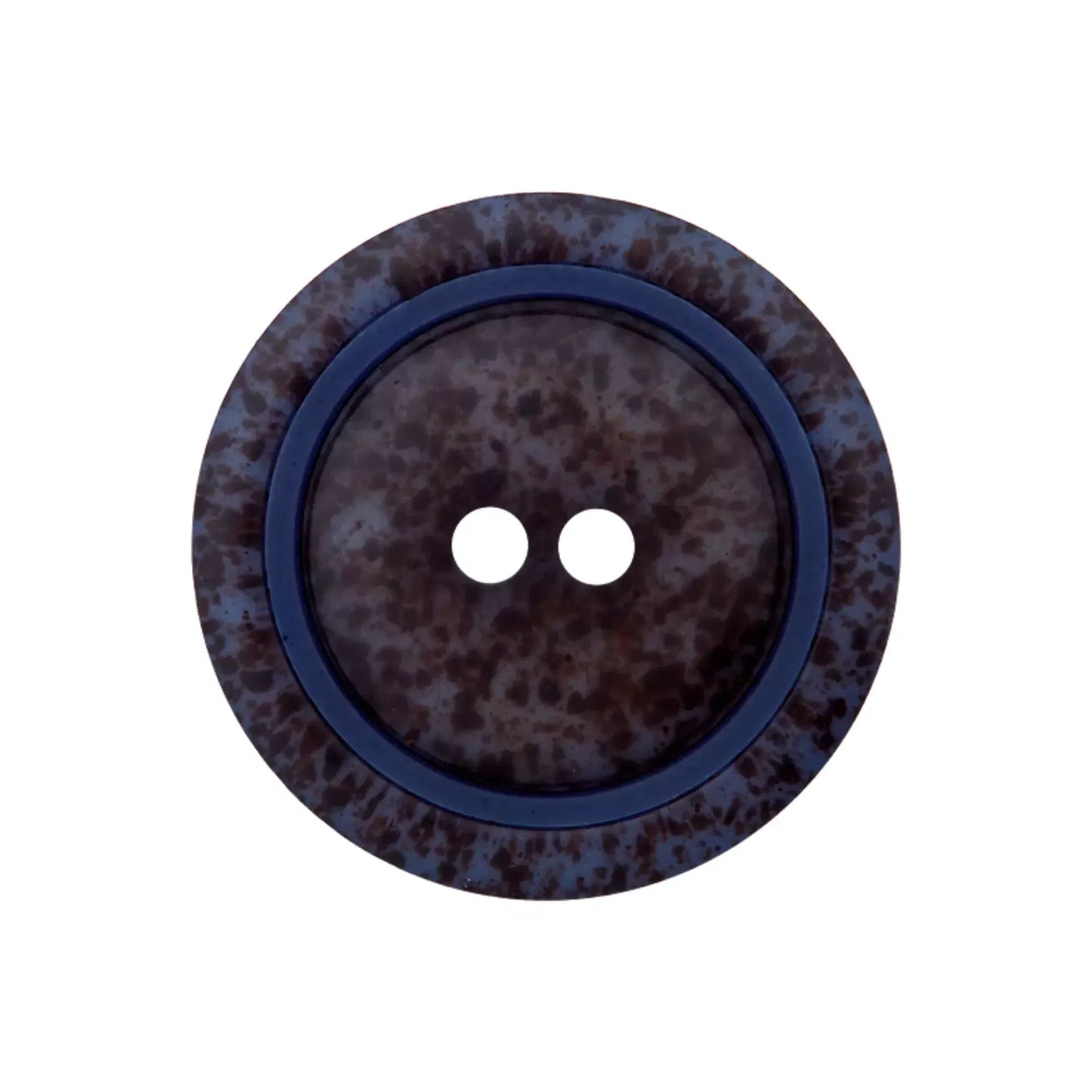Coffee/Polyester button 2-holes 15mm, 20mm, 25mm