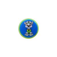 Polyester button shank, Paw Patrol, 15mm