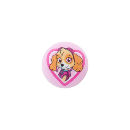 Polyester button shank, Paw Patrol, 15mm