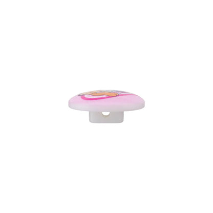 Polyester button shank, Paw Patrol, 15mm