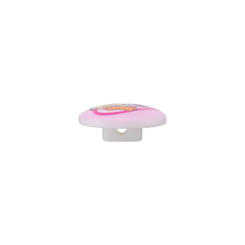 Polyester button shank, Paw Patrol, 15mm