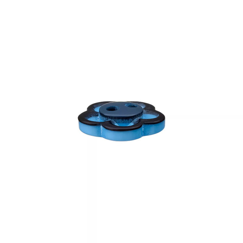 Polyester button 2-holes Flower 12mm