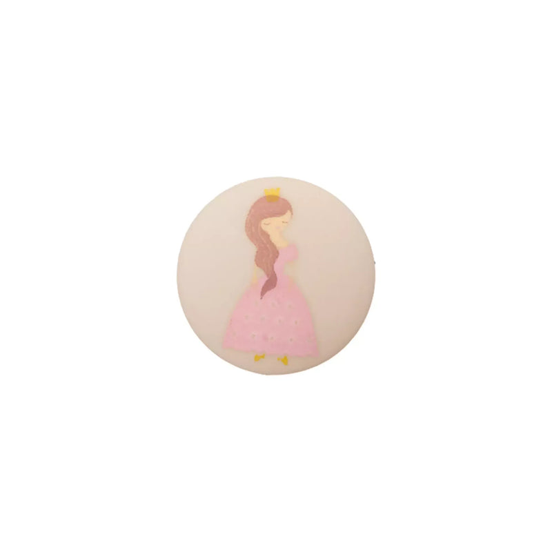 Polyester button shank Princess 18mm