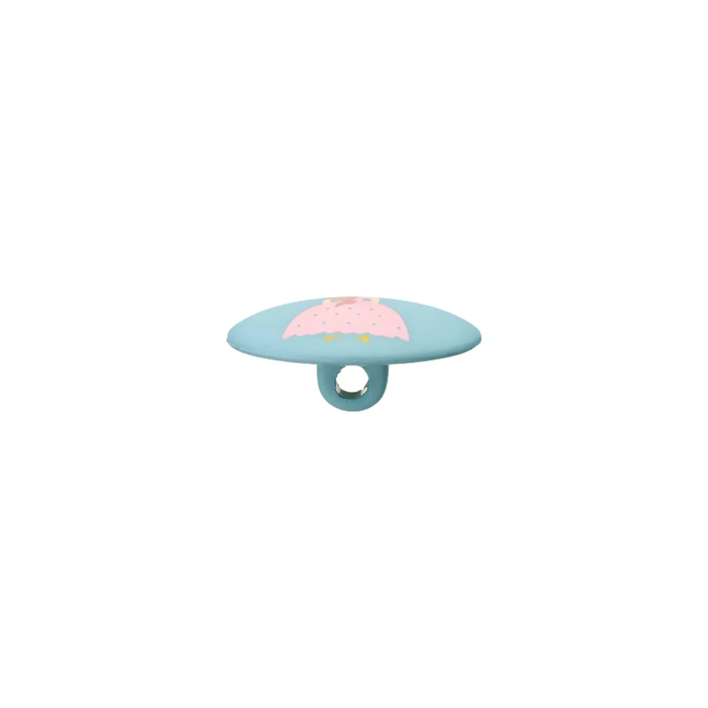 Polyester button shank Princess 18mm