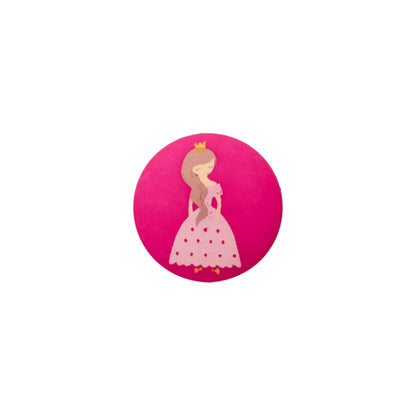 Polyester button shank Princess 18mm