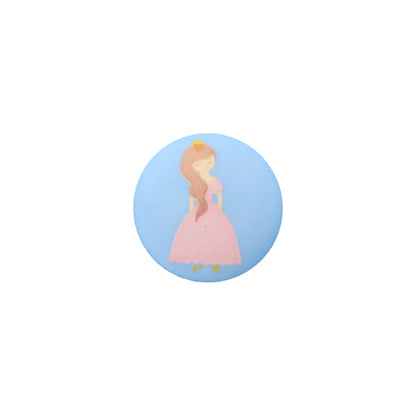 Polyester button shank Princess 18mm