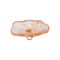 Polyester button shank, Flower, 20mm