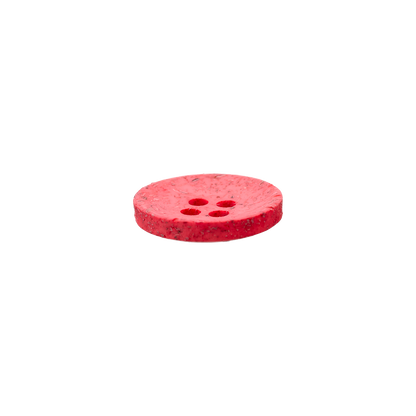 Coconut/polyester button 4-holes, recycled, 15mm, 20mm