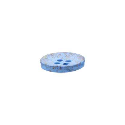 Coconut/polyester button 4-holes, recycled, 15mm, 20mm